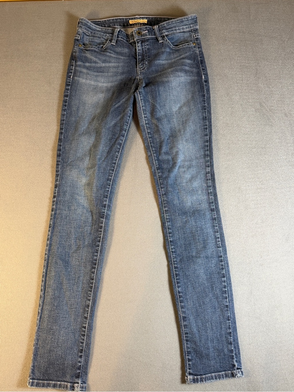 Guess Women's Skinny Jeans in Medium Blue Wash